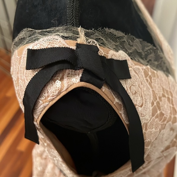 Sweet Self Portrait Starlet Lace Rose Mini Dress Sz 8US/12UK NWT - Picture 15 of 15